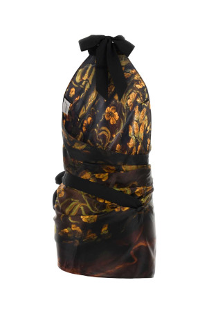 Printed silk Carfys top DRIES VAN NOTEN (2620107224141)