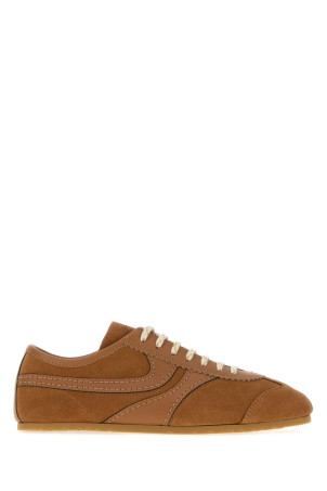 Camel suede sneakers DRIES VAN NOTEN (2620117000126)