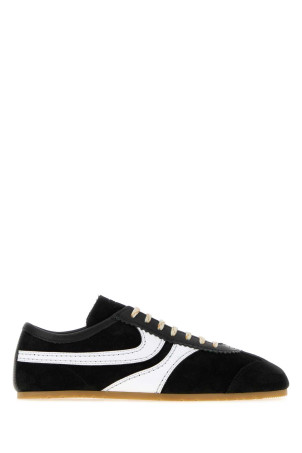 Black suede sneakers DRIES VAN NOTEN (2620117000133)