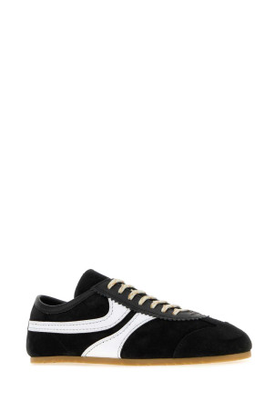 Black suede sneakers DRIES VAN NOTEN (2620117000133)