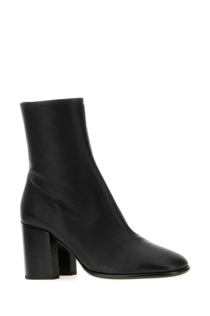 Black leather ankle boots DRIES VAN NOTEN (2620117070124)