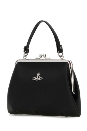 Black synthetic leather Granny handbag VIVIENNE WESTWOOD (4B010007WS0021)