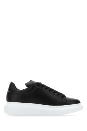 Black leather sneakers Black ALEXANDER MCQUEEN (553770WHGP0)