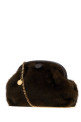 Falabella Soft Clutch With Chain Mink Plush Fabric STELLA McCARTNEY (7B0190WP0773)