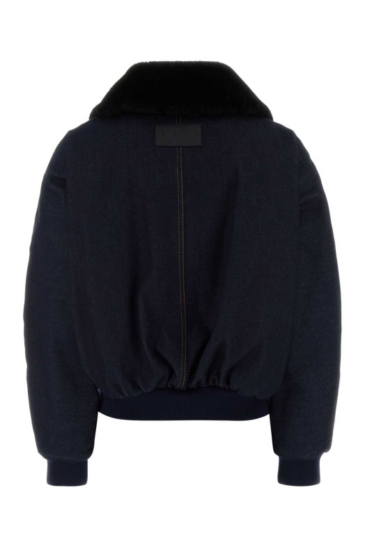 Джинсова куртка з утеплювачем, чорна, GIVENCHY (BW00WJ518W)