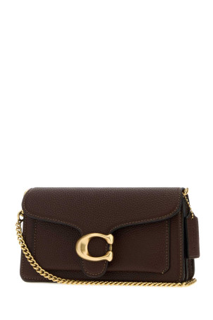POLISHED PEBBLED LEATHER TABBY CHAIN CROSSBODY 19 COACH NEW YORK (CBF14)