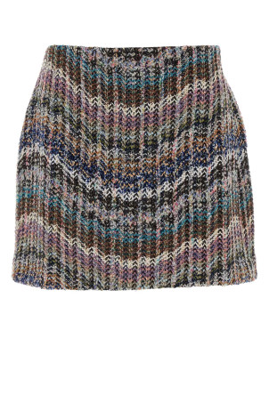 Embroidered boucle mini skirt MISSONI (DS26WH09BC006C)