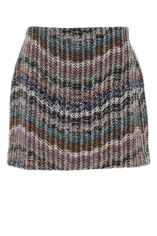 Embroidered boucle mini skirt MISSONI (DS26WH09BC006C)