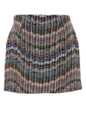 Embroidered boucle mini skirt MISSONI (DS26WH09BC006C)
