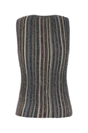 Embroidered viscose blend top MISSONI (DS26WK0CBK01KQ)