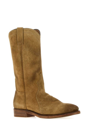 Camel suede Bruce boots JIL SANDER (J32WW0037P7892)