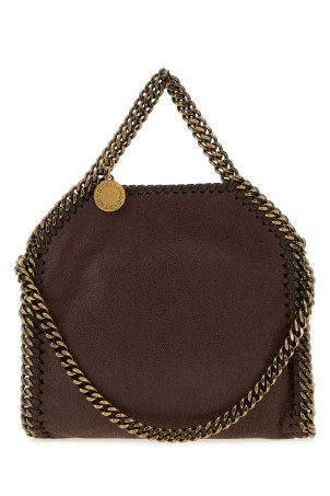 Chocolate shaggy deer tiny Falabella handbag STELLA McCARTNEY (391698WP0735)