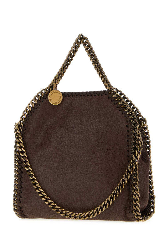 Маленька сумочка Falabella у вигляді кудлатого оленя кольору «шоколад» від STELLA McCARTNEY (391698WP0735)