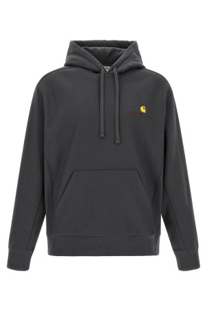 'American Script' hoodie Gray
