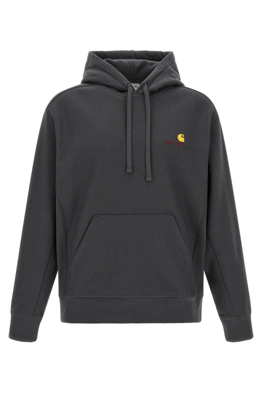 'American Script' hoodie Gray