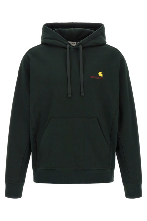 'American Script' hoodie Green