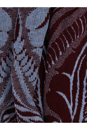 'Barocco' jacquard scarf Multicolor