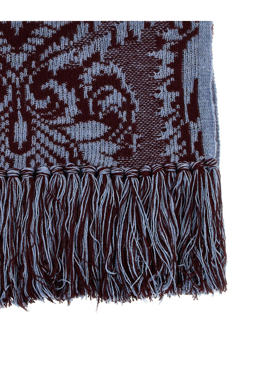 'Barocco' jacquard scarf Multicolor