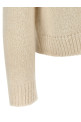 Alpaca wool sweater White