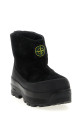 Suede ankle boots Black