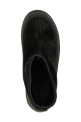 Suede ankle boots Black