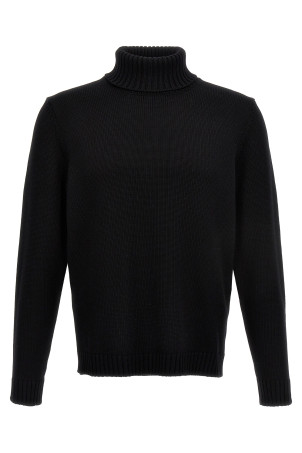 Turtle-Neck Sweater Black