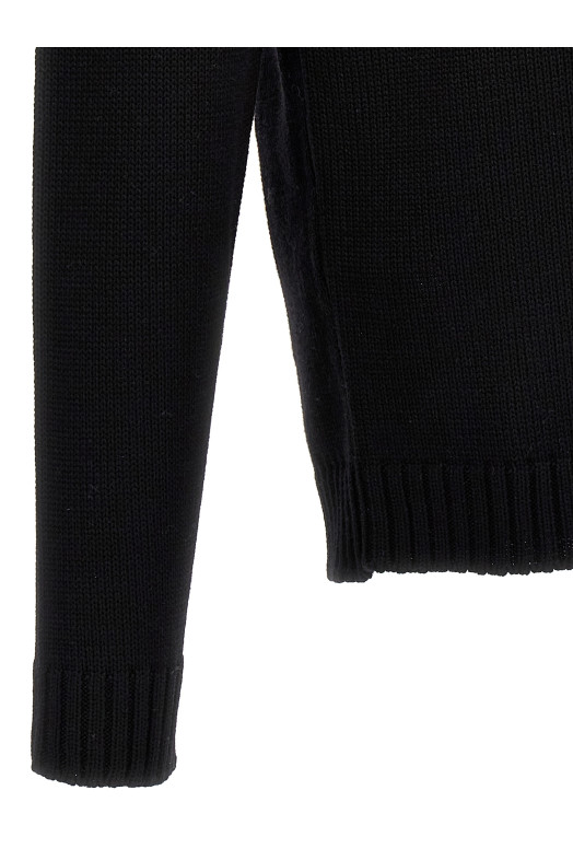 Turtle-Neck Sweater Black