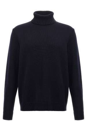Turtle-Neck Sweater Blue