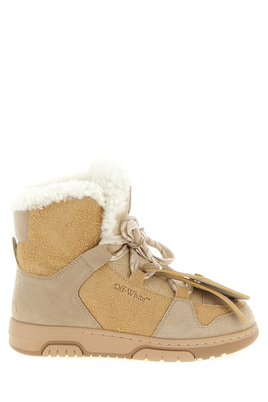 'Winter' ankle boots Beige