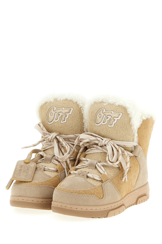 'Winter' ankle boots Beige