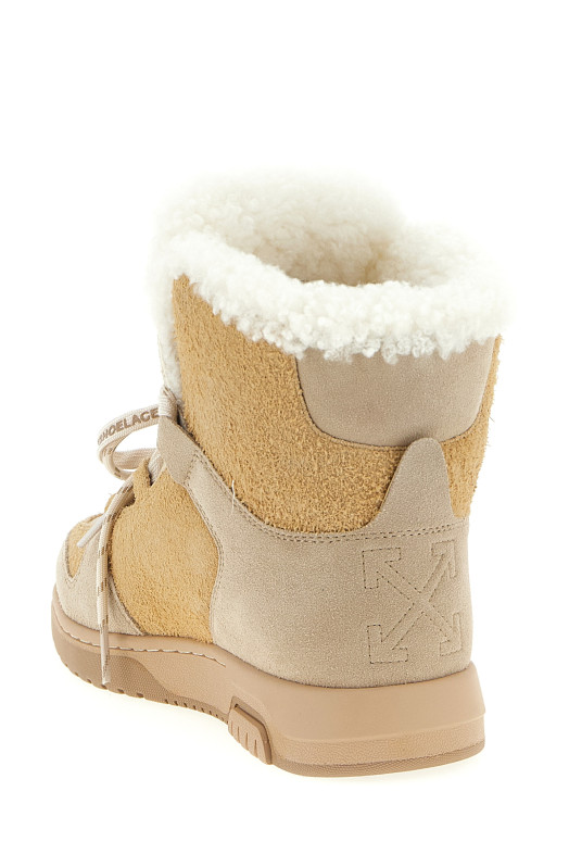 'Winter' ankle boots Beige