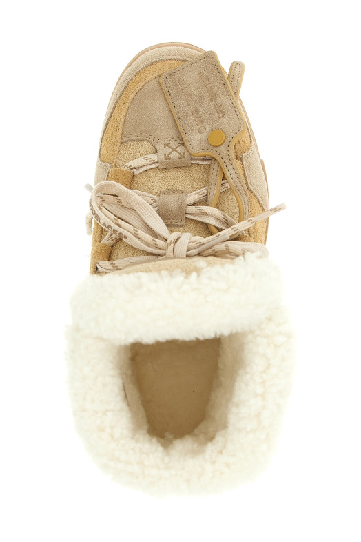 'Winter' ankle boots Beige