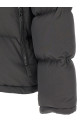 Куртка-пуховик з логотипом у вигляді нашивки, сіра DOLCE & GABBANA G9BRFTFUS28N0636