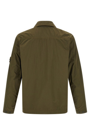 'Badge Stone Island Ghost' overshirt  Green