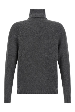 High neck sweater Gray