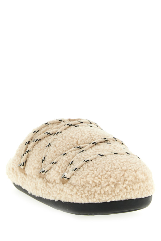 Мюлі «Teddy Slipper», бежеві 80D2410040L026