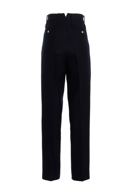 Кашемірові штани, сині GUCCI 715617Z65194440