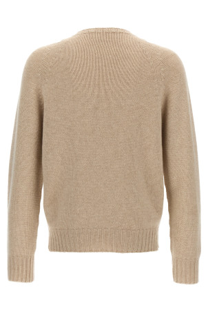 Crew-Neck Sweater Beige