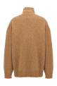 High neck sweater Beige