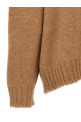 High neck sweater Beige