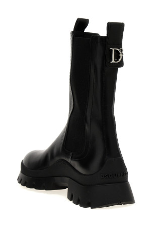 'D2 Statement' ankle boots Black