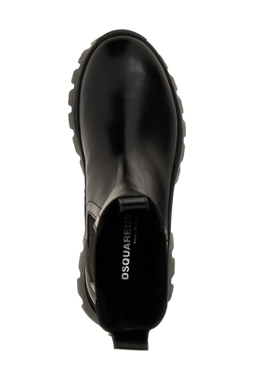 'D2 Statement' ankle boots Black