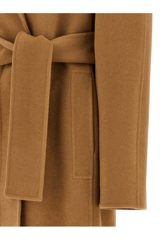 Пальто «Deena», коричневе 7142547910