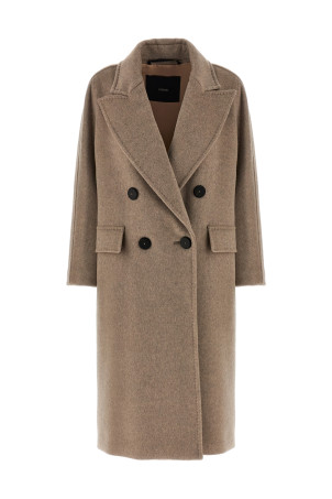 'Angus' coat Beige