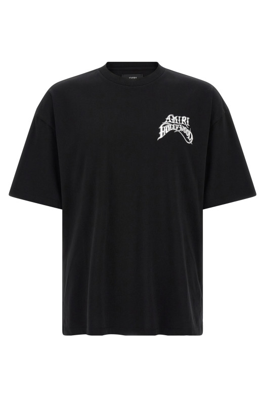 T-shirt with 'Hollywood LJ Skate' logo Black
