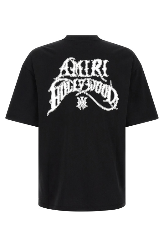 T-shirt with 'Hollywood LJ Skate' logo Black
