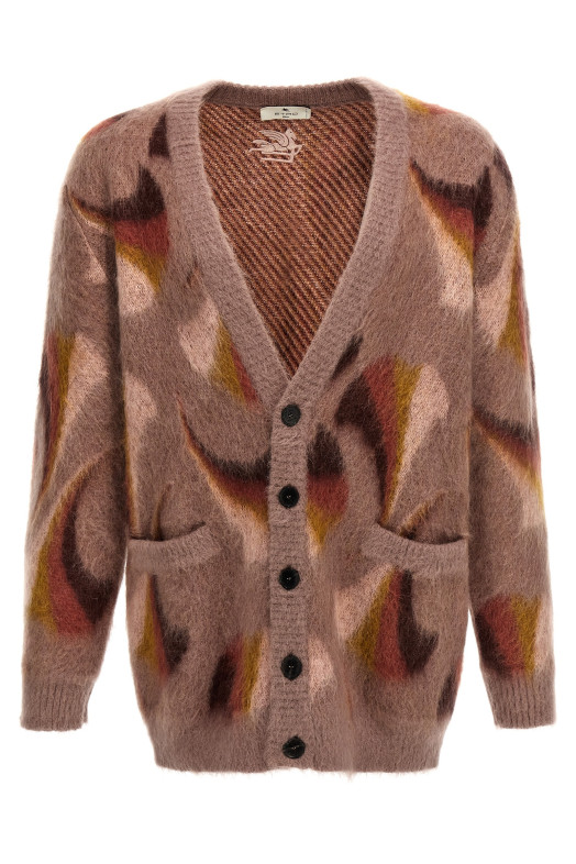 Patterned cardigan Multicolor