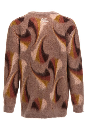 Кардиган с узором, разноцветный ETRO 1N8199296651