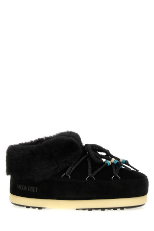Черевики до щиколотки «Mule suede beads», чорні 80D1470040NN13