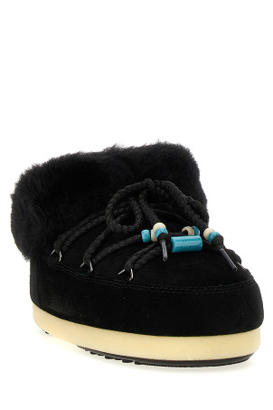 Черевики до щиколотки «Mule suede beads», чорні 80D1470040NN13
